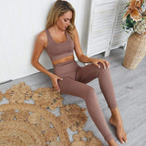 shopsharpe.com Activewear Balance Seamless Gym Leggings & Top Set