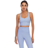 shopsharpe.com Activewear Blue Leggings/Top Set / XL Supple 2 Piece Activewear Fitness & Yoga Set