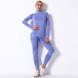 shopsharpe.com Activewear Blue / S / China Oasis High Waist Seamless Activewear Set