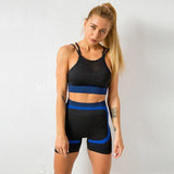 shopsharpe.com Activewear Blue / S Stella Activewear Short Set