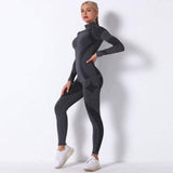 shopsharpe.com Activewear Dark Grey / L / China Oasis High Waist Seamless Activewear Set