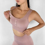 shopsharpe.com Activewear Dune Seamless Yoga Shorts & Workout Top Set