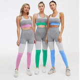 shopsharpe.com Activewear Express Contrast Seamless Activewear Set