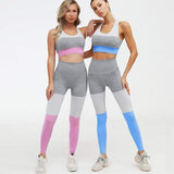 shopsharpe.com Activewear Express Contrast Seamless Gym Leggings
