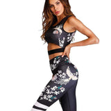 shopsharpe.com Activewear Flora 2 Piece Printed Activewear Set