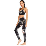 shopsharpe.com Activewear Flora 2 Piece Printed Activewear Set