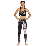 shopsharpe.com Activewear Flora 2 Piece Printed Activewear Set