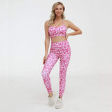 shopsharpe.com Activewear Leopard Print Fitness Activewear Set