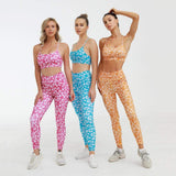 shopsharpe.com Activewear Leopard Print Fitness Activewear Set