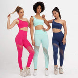 shopsharpe.com Activewear Pluto Mesh Pattern Activewear Set