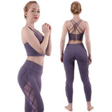 shopsharpe.com Activewear purple / Asian size M Agile Breathable Mesh Activewear Set