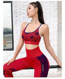 shopsharpe.com Activewear Red / L Trident High Waist Tummy Control Seamless Activewear Set