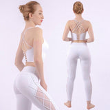 shopsharpe.com Activewear white / Asian size S Agile Breathable Mesh Activewear Set