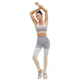 shopsharpe.com Activewear Yellow Suit / M Express Contrast Seamless Activewear Set