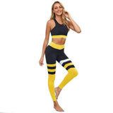 shopsharpe.com Activewear Yellow / XS Jazz 2 Piece Activewear Fitness Set