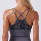 shopsharpe.com Animal Print Seamless Fitness Legging & Top Set