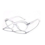 shopsharpe.com clear / China Anti Blue Light Glasses Frame Women's Eyeglass Cat eye Frame Computer Eyeglasses Vintage Women Spectacles Transparent Frames