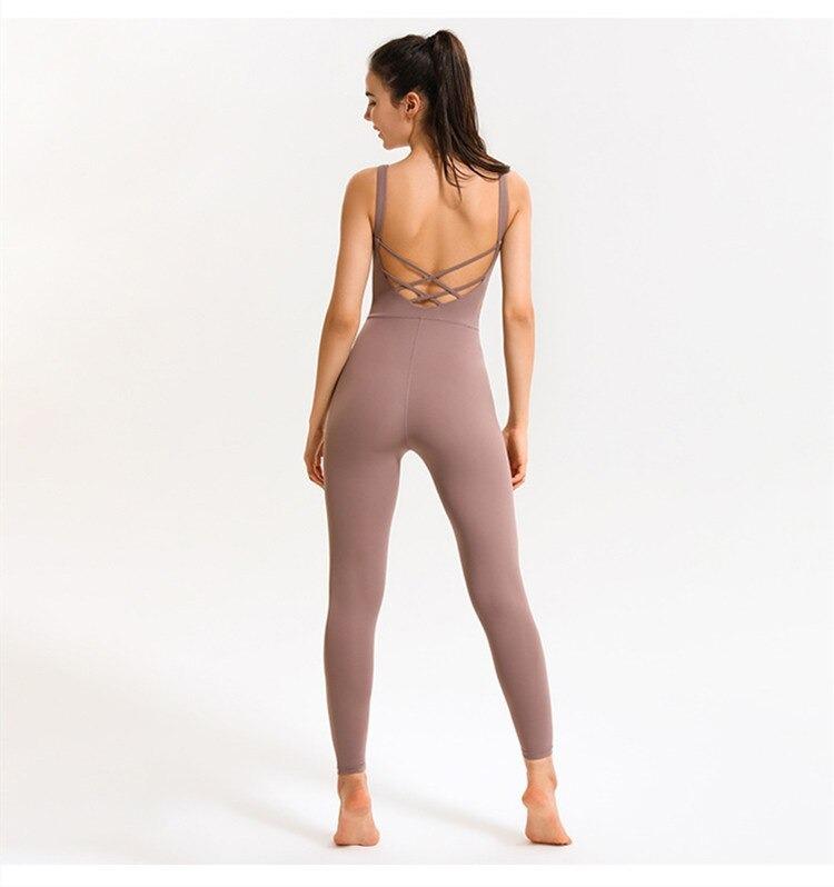 Sutra One Piece Seamless Fitness & Yoga Jumpsuit –