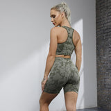 shopsharpe.com Mighty Camouflage Seamless 2 Piece Activewear Set