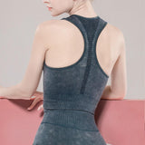 shopsharpe.com New Print Seamless Sports Yoga Wear High Elasticity Tight Yoga Set Mesh Breathable Fitness Set Women Gym workout Sports Clothing