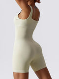 shopsharpe.com Activewear Beige / L Vaani One Piece Seamless Fitness Playsuit