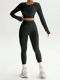 shopsharpe.com Activewear Black / S Volt Women’s Seamless Two Piece Activewear Set