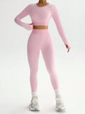 shopsharpe.com Activewear Pink / S Volt Women’s Seamless Two Piece Activewear Set