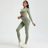 shopsharpe.com Activewear Stretch Washed Two-Piece Activewear Set
