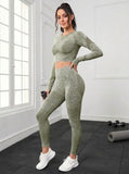 shopsharpe.com Activewear Stretch Washed Two-Piece Activewear Set