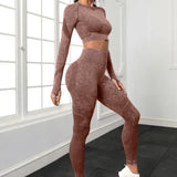 shopsharpe.com Activewear Stretch Washed Two-Piece Activewear Set
