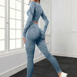 shopsharpe.com Activewear Stretch Washed Two-Piece Activewear Set