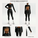 shopsharpe.com Activewear Volt Women’s Seamless Two Piece Activewear Set