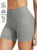 shopsharpe.com Fitness Shorts Grey / M Flexa High Waist Fitness & Gym Shorts