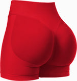 shopsharpe.com Fitness Shorts Red / M Flexa High Waist Fitness & Gym Shorts