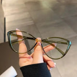 shopsharpe.com Glasses Women's Cat Eye Frame Anti-Blue Light Glasses