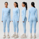 shopsharpe.com Leggings Set Galaxy Seamless 2 Piece Activewear Set