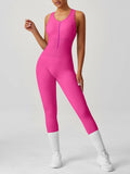 shopsharpe.com Pulse Peach Booty One-Piece Seamless Yoga Jumpsuit