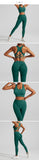 shopsharpe.com Studio Women’s Yoga Set, Cross Strap Top and Hip Lifting Leggings