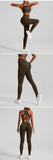 shopsharpe.com Studio Women’s Yoga Set, Cross Strap Top and Hip Lifting Leggings