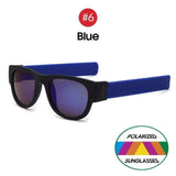shopsharpe.com 6 Blue / WITH BOX SlapShade Soho Polarized Folding Sunglasses