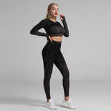 shopsharpe.com Activewear Black / L Boost High Waist Fitness Gymwear Set