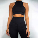 shopsharpe.com Activewear Black / L Evoke Push Up Leggings & Workout Top Set