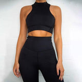 shopsharpe.com Activewear Black / L Evoke Push Up Leggings & Workout Top Set
