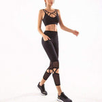 shopsharpe.com Activewear Black / M Icon Push Up Leggings Activewear Set