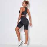shopsharpe.com Activewear bra short black / L Seamless High Waist Cycling Short and Top Set