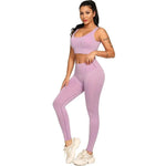 shopsharpe.com Activewear Crunch Gym Leggings & Top Set