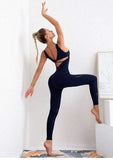 shopsharpe.com Activewear Dark Blue / L Shunya One Piece Seamless Fitness & Yoga Jumpsuit