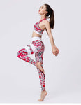 FloralBee 2 Piece Fitness Yoga Set