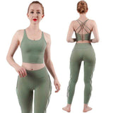 shopsharpe.com Activewear green / Asian size S Agile Breathable Mesh Activewear Set