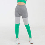 shopsharpe.com Activewear Green / S Express Contrast Seamless Gym Leggings